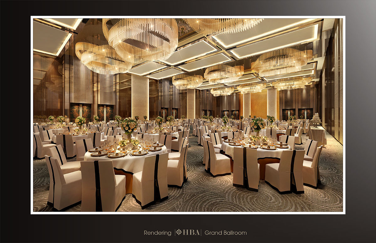 Chongqing IFC Hotel Public Areas - Prefuction and Ballroom