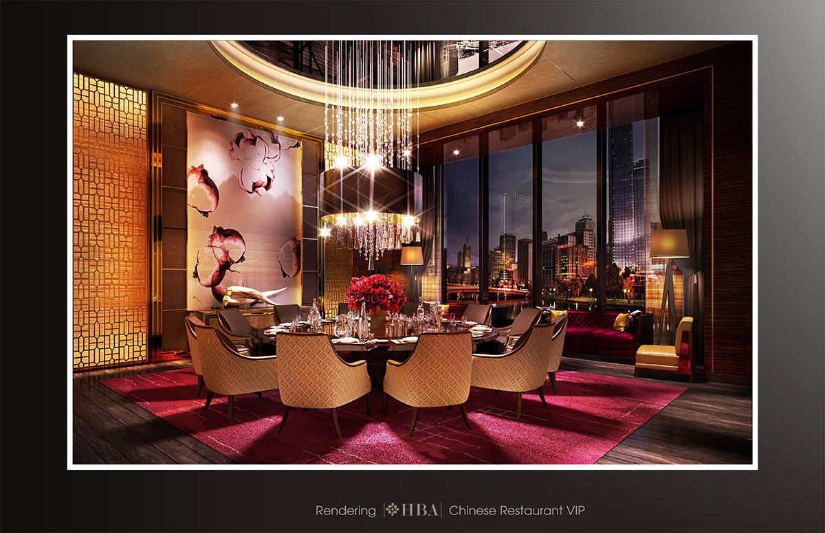 Chongqing IFC Hotel Public Areas - Chinese VIP Dining